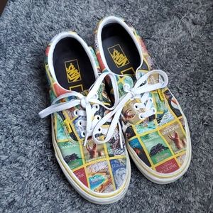 Vans National Geographic Era shoes size 7.5 womens